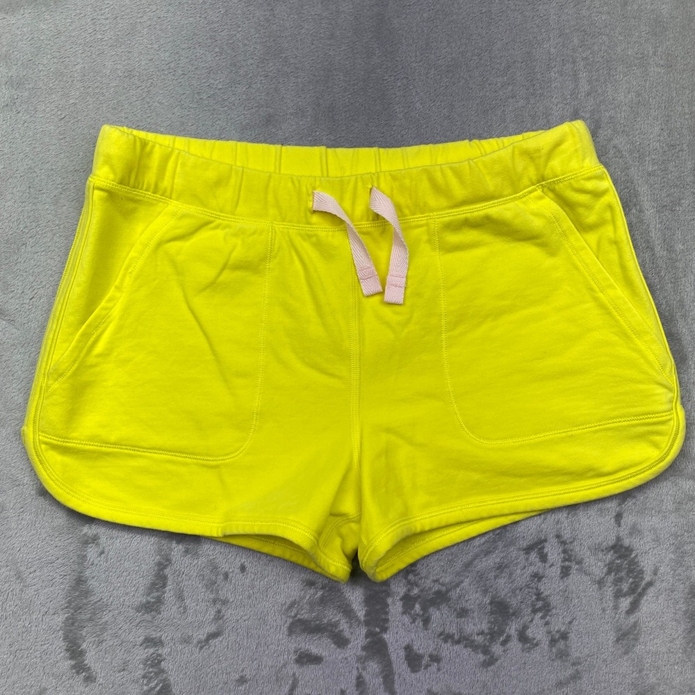 ivivva‎ by lululemon Girls Athletic Shorts Yellow Size 14 Pockets Drawstring